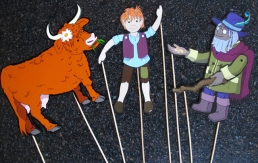 Ginger the cow, Jack and the old man