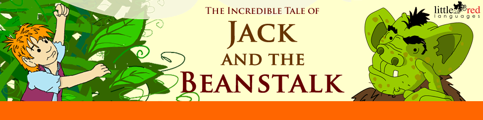 Jack and the Beanstalk | English story | Little Red Languages 
