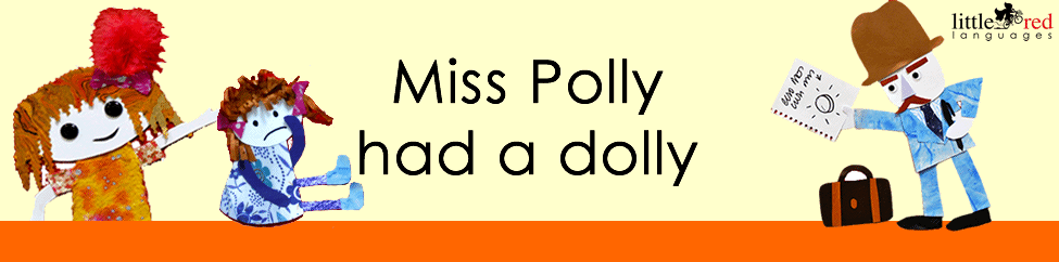 Miss Polly had a Dolly | Nursery Rhyme | Little Red Languages 