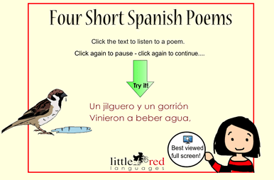 Four Spanish Poems Smart Notebook 