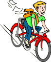 boy on bike